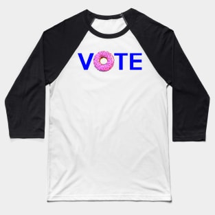 Vote Donut Baseball T-Shirt